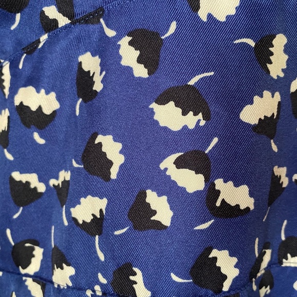 Blue Dress - Floral - Retro - Picture 2 of 6